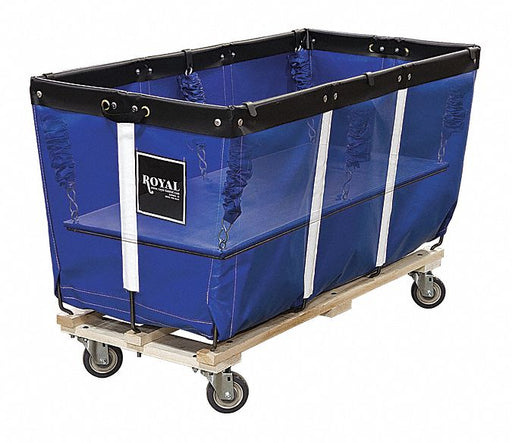 Flatwork Ironer Truck 50 Blue Vinyl