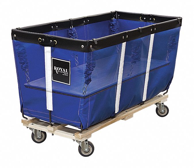 Flatwork Ironer Truck 50 Blue Vinyl