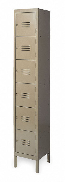 Bx Lckr 6x1Lckr Tan 78 x12 x18 UnAssm