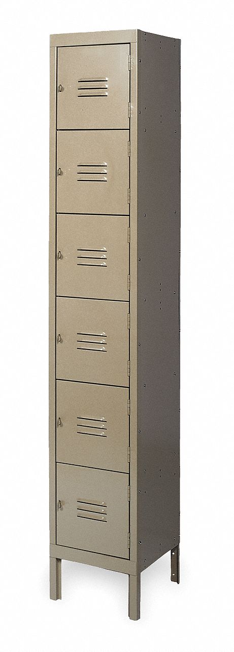 Bx Lckr 6x1Lckr Tan 78 x12 x18 UnAssm