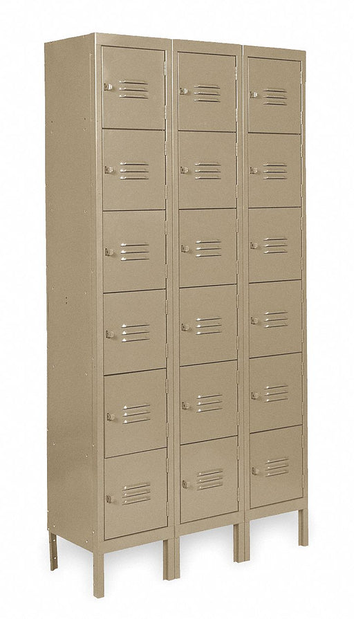 Bx Lckr 6x3Lckr Tan 78 x36 x18 UnAssm