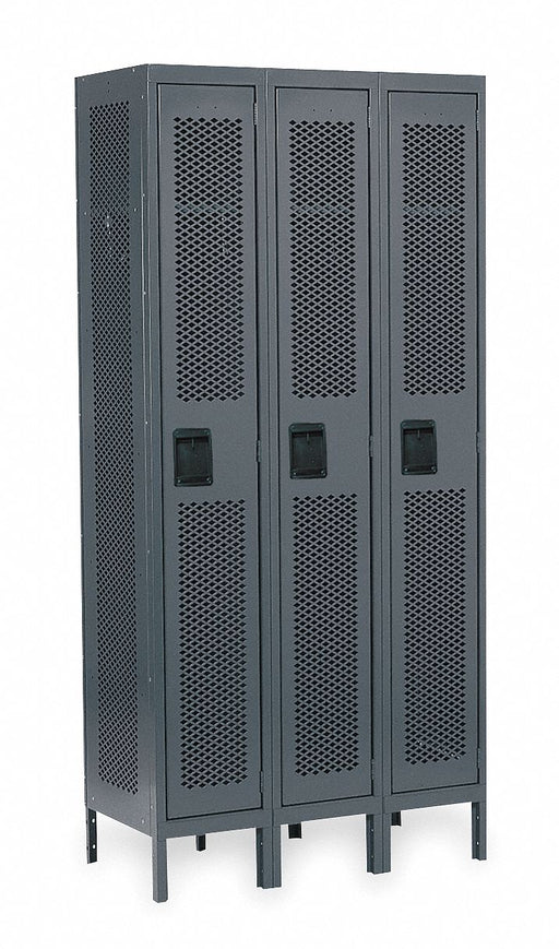 Lckr 1x3Lckr Gray 78 x36 x18 UnAssm
