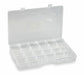 CompartmentBox 15inW 9.25inL Clear