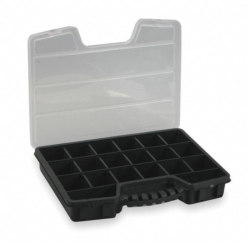 CompartmentBox 15.375inW 12inL Black