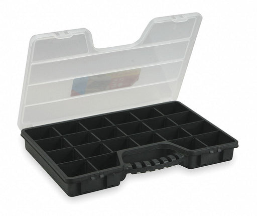 CompartmentBox 20inW 12.875inL Black
