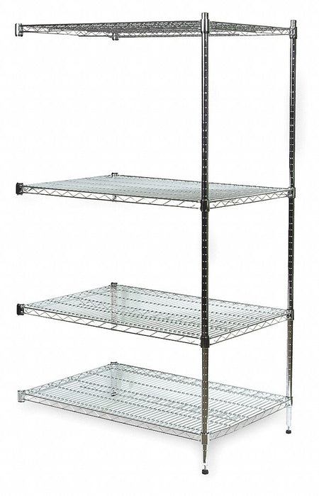 Wire Shlv Unit Cap 800 lb 18inx74inx24in