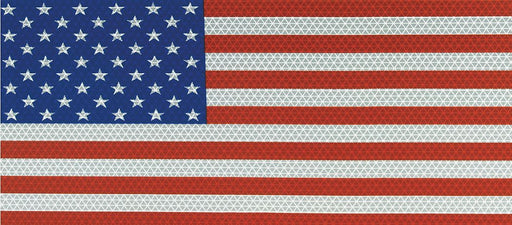 American Flag Decal Reflect 14x7.75