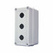 PushButtonEnclosure 30mm 3Holes Plastic