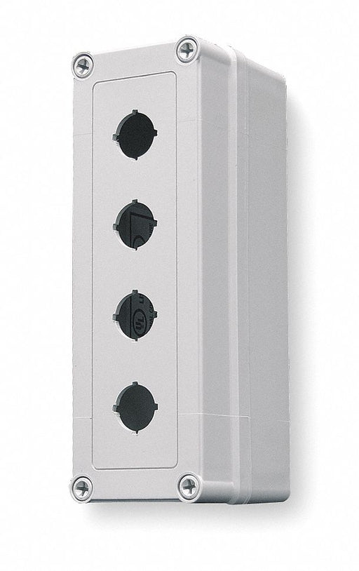 PushButtonEnclosure 22mm 4Holes Plastic