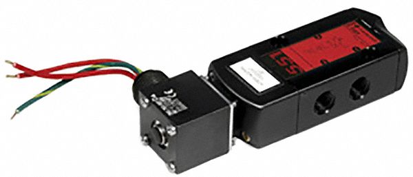 Pilot Solenoid Valve 5/2 1/4 In 120VAC