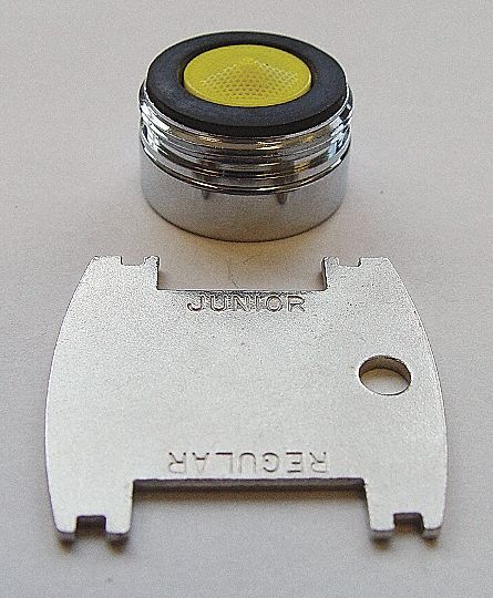 Aerated Outlet Brass 13/16 in - 27