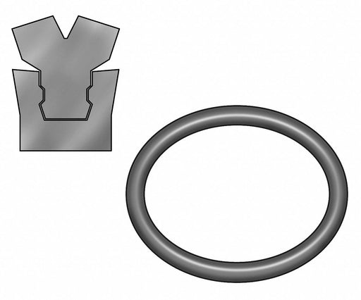 Rod Seal Rod Dia 2-1/4 Nitrile