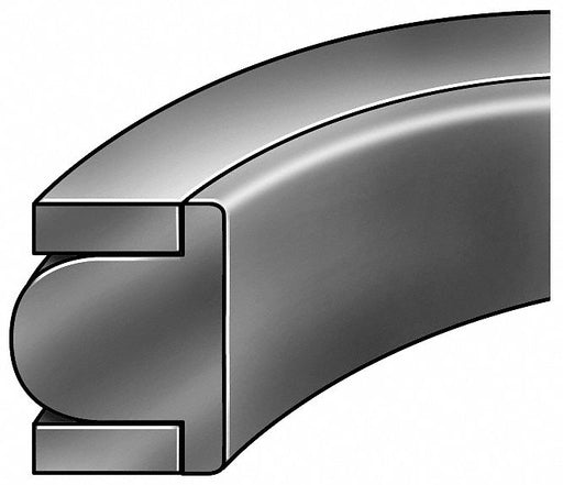 Piston T-Seal Bore Dia 1-1/8 Nitrile