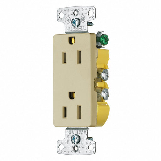 Receptacle Deco 15A 5-15R 125V Ivory