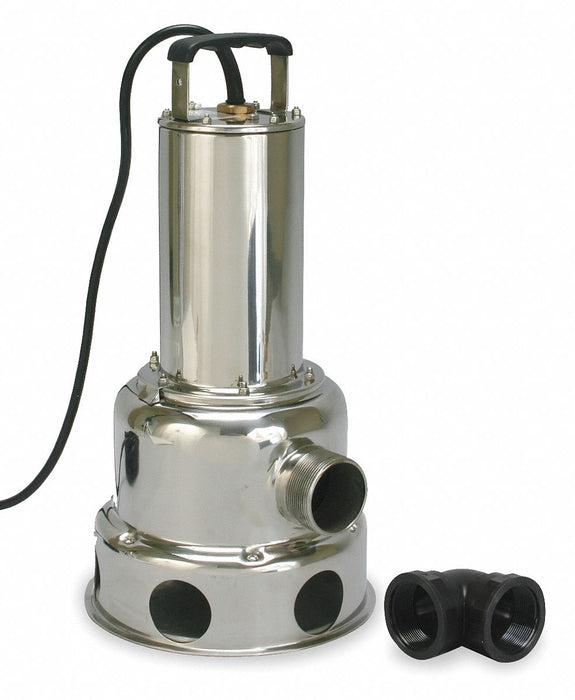 4/10 HP Sewage Ejector Pump 115VAC