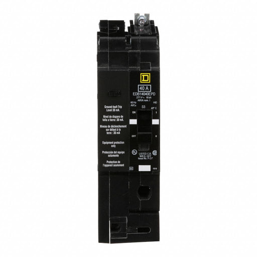 Circuit Breaker 40A Bolt On 277V 1P