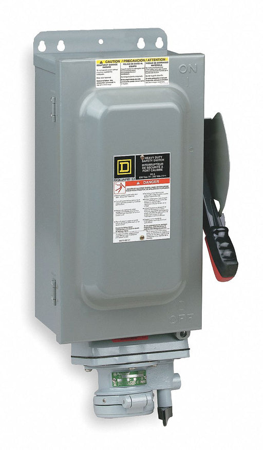 Safety Switch Non-Fusible 30 A Steel
