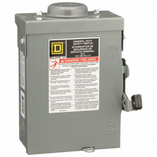 Safety Switch Fusible 30 A Steel