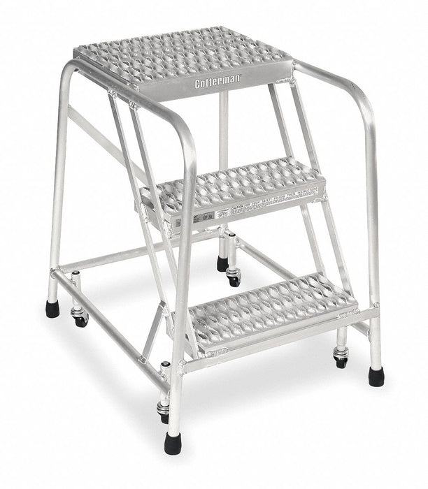 Rolling Ladder Welded Platform 40In H
