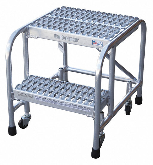 Rolling Ladder Welded Platform 20In H