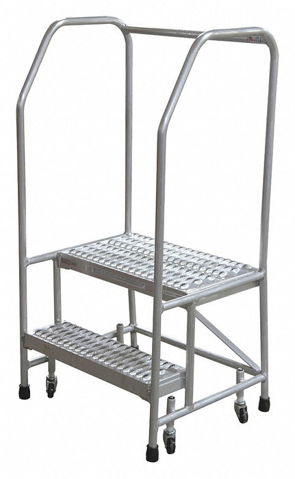 Rolling Ldr Welded Hndrl Platfm 20In H