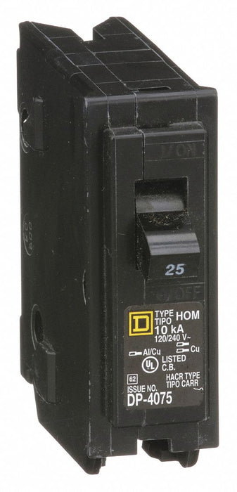 Circuit Breaker 25A Plug In 120V 1P