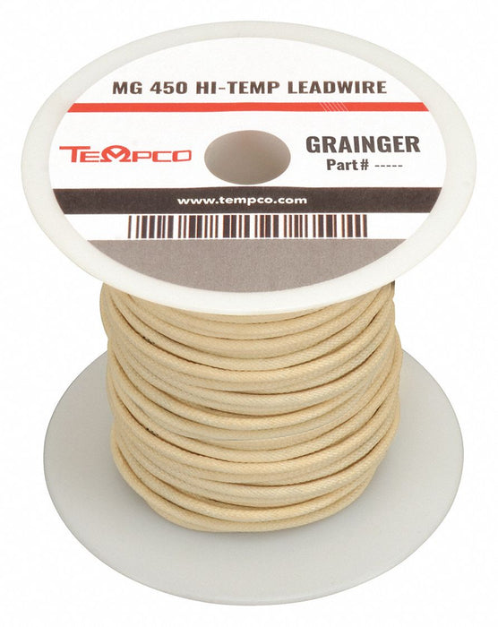 N0392 HighTempLeadWire 14AWG Natural 250ft