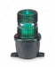 Low Profile Warning Light LED Green 120V
