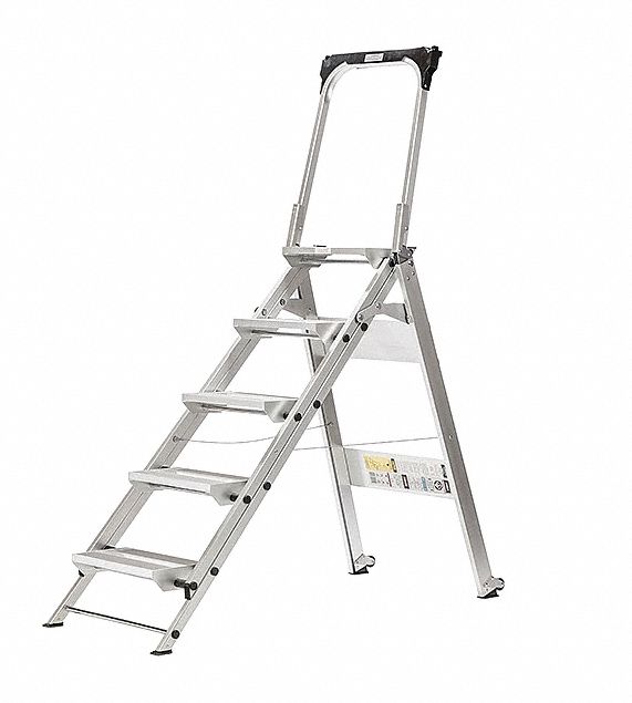 Utility Step Stool 66 In.H. 375 lb.