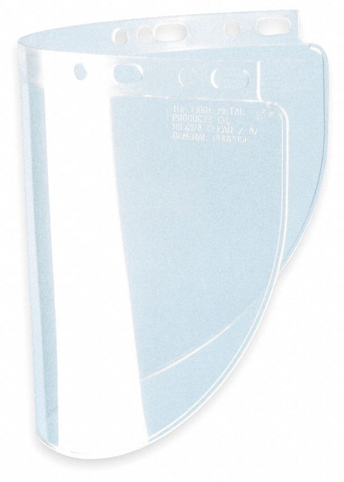 FaceShieldVisor Clr Uncoated PC