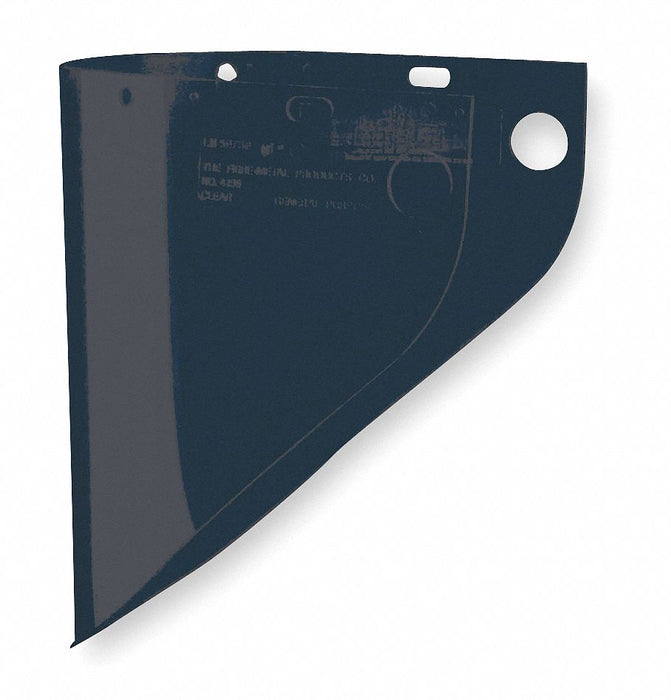 FaceShieldVisor Grn Uncoated PC