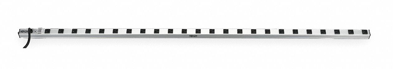 Outlet Strip Gray 72 in 24 Outlets