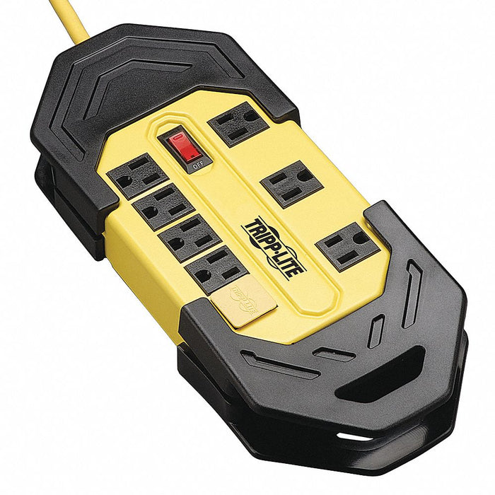 Plug-In GFCI w/Cord 25ft 15A Yel/Blk