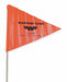 Safety Flag on Pole