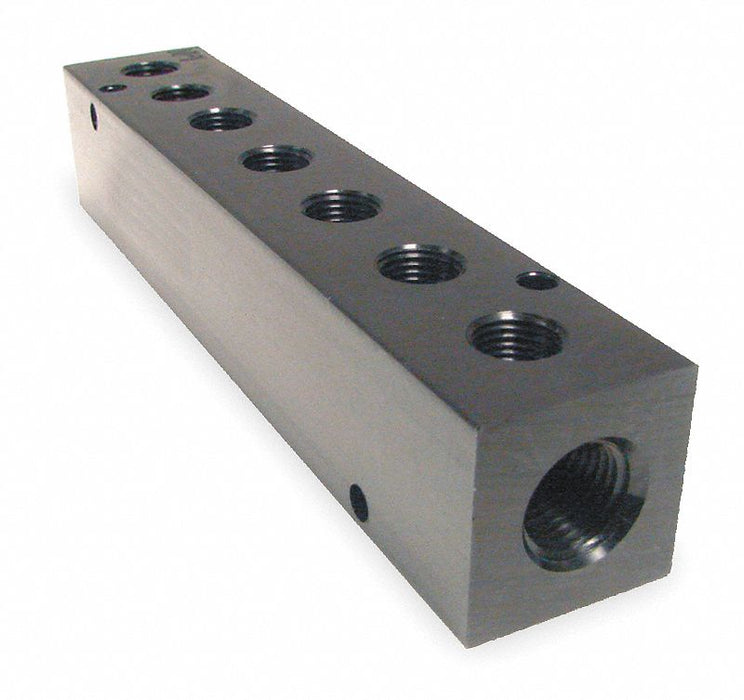 Pipe Manifold Fitting Aluminum 3/8 in