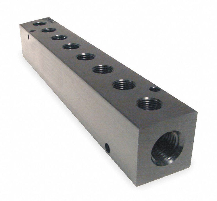 Pipe Manifold Fitting Aluminum 1/4 in