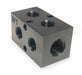 Pipe Manifold Fitting Aluminum 1/2 in