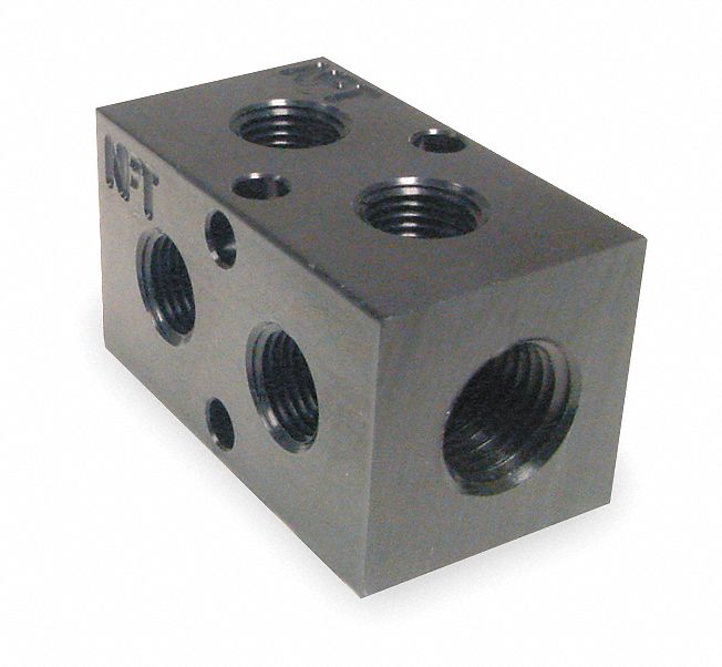 Pipe Manifold Fitting Aluminum 1/4 in
