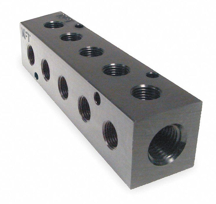 Pipe Manifold Fitting Aluminum 3/8 in