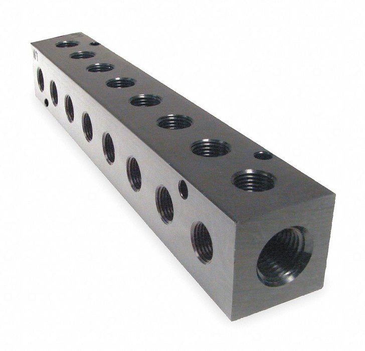 Pipe Manifold Fitting Aluminum 1/4 in