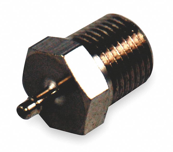 Straight Brass Barbed 1/16  MNPT 1/8 