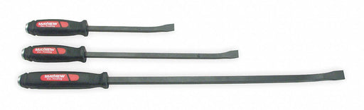 Curvd Pry Bar Set Hardnd and Temprd Stel