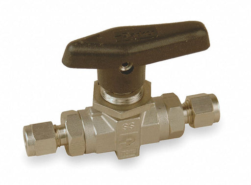 Manual 2-Way Ball Valve Comp 316 SS