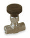 Needle Valve Straight 316 SS 1/4 In FNPT