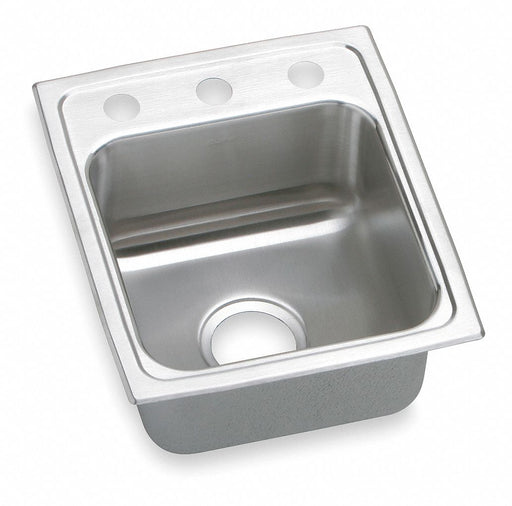 Bar Sink 17.5 x15 x7.625 Silver