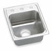 Bar Sink 17.5 x15 x7.625 Silver