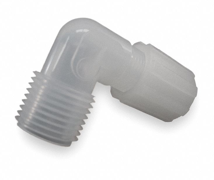 Elbow PFA MNPT 1/2 in Tube 1/2 in