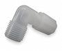 Elbow PFA MNPT 1/2 in Tube 1/2 in