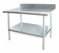 K8324 Fixed Work Table SS 48 W 30 D