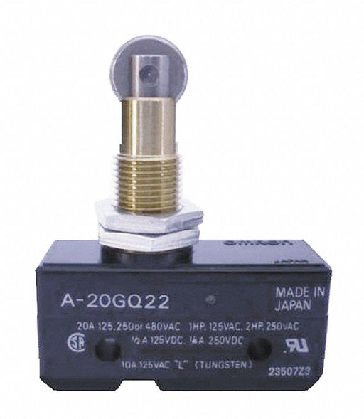 Snap ActionSwitch Roller Plunger 1NO/1NC